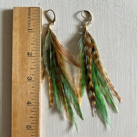 JEEYUN HA DESIGNS Feather Earrings - Picture 2 of 8